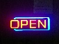 Open sign